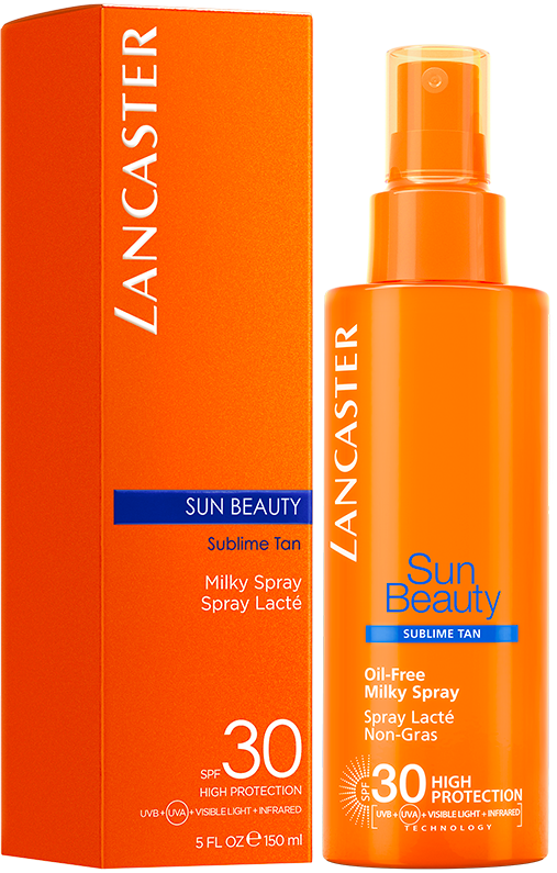 lancaster oil free milky spray spf 30