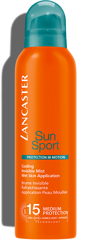TRANSPARENTES KÜHLENDES SONNENSCHUTZSPRAY SPF15